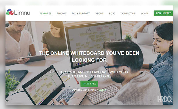 Limnu Online Whiteboard Tool