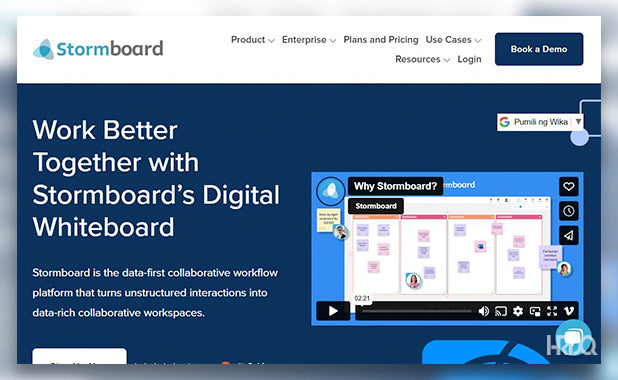 Stormboard Digital Whiteboard