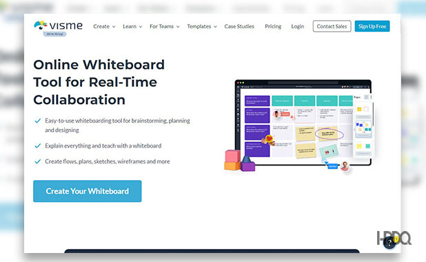 Visme Online Whiteboard