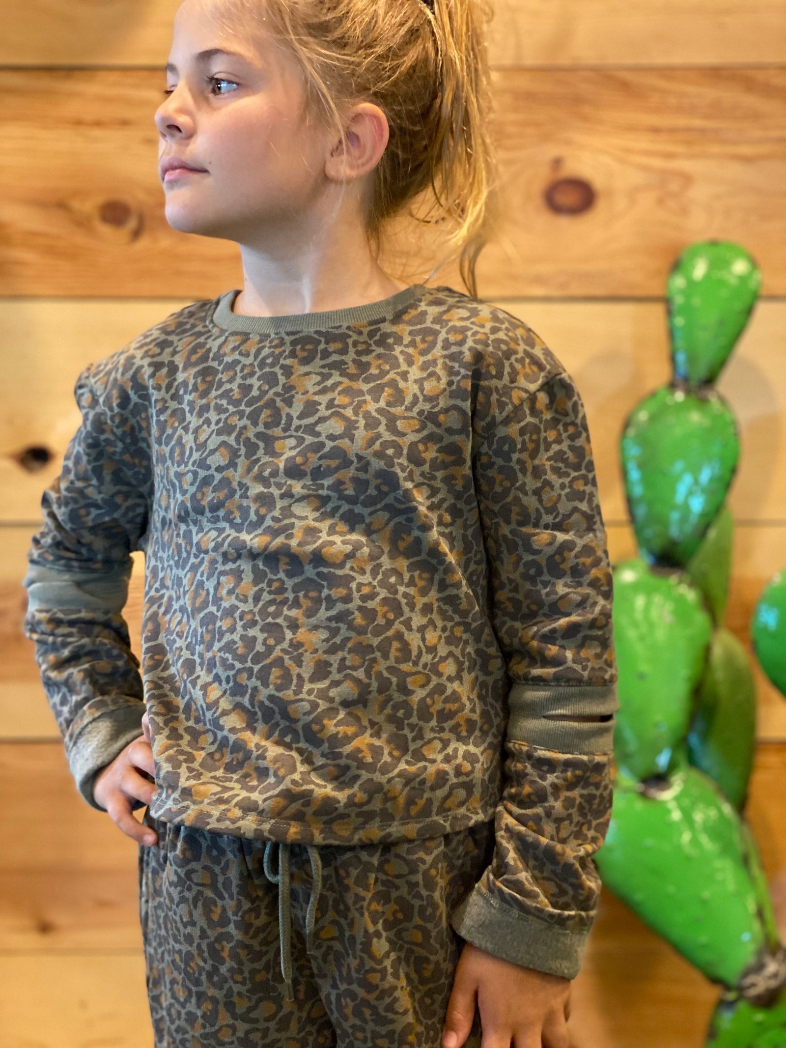 LV Leopard Sweatshirt – Pristine Boutique NYC