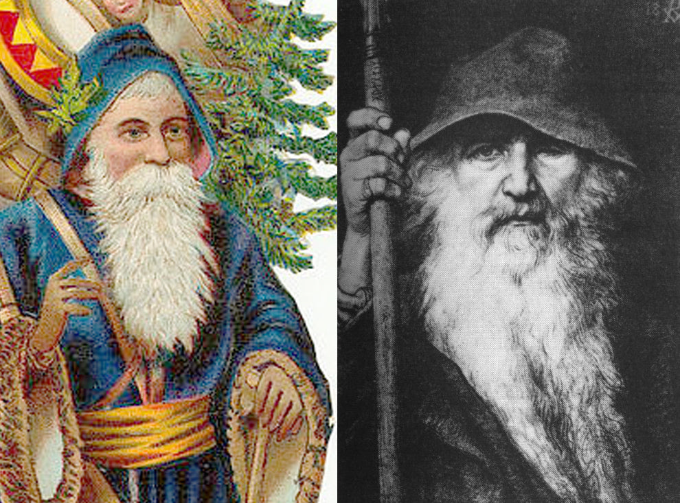 Is Santa actually based on Odin? | Norse (Yule) Origins of ...