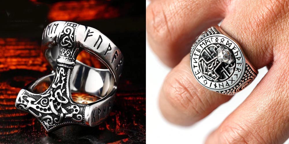 Thor's Hammer Rings | Mjolnir Rings | Viking Rings | Thor Ring – Sons ...