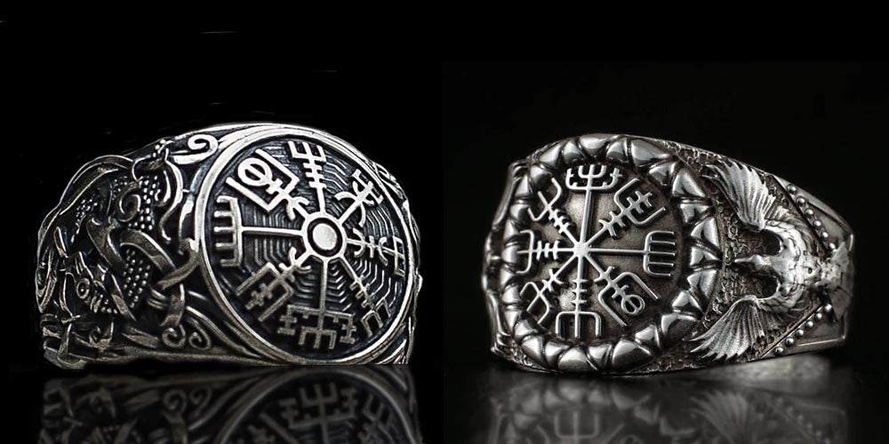 Vegvisir Ring | Wayfinder Ring | Icelandic 