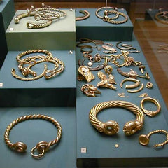 Viking Arm Ring Gold  Viking Heritage - Viking Heritage Store