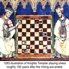 Reconstructing an early 12th century board game (chess and hnefatafl)