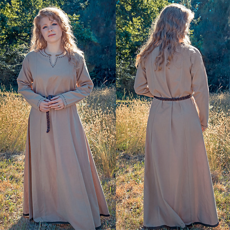 Viking Under Dress Linen Chemise Norse Tunic