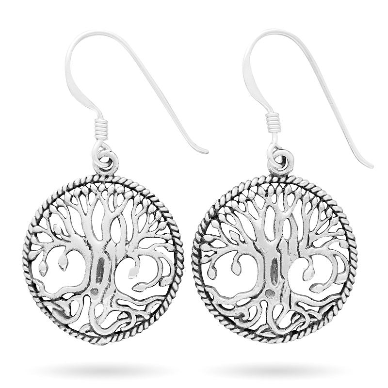 large tree of life earrings