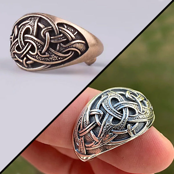 Viking Triquetra Ring | Bronze or Sterling Silver – Sons of Vikings