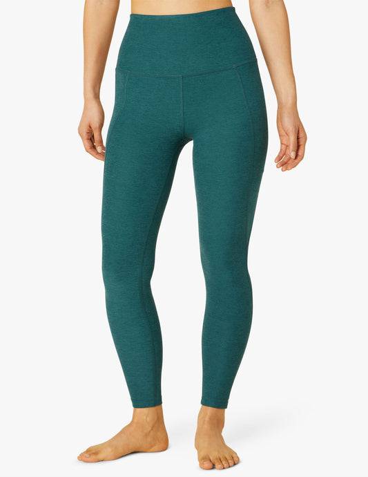 BEYOND YOGA SPACEDYE OUT OF POCKET HIGH WAISTED MIDI LEGGING PORT