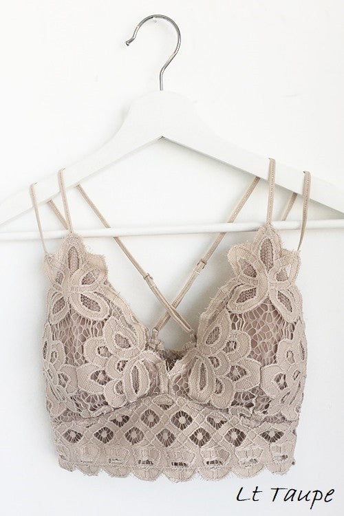 taupe bralette