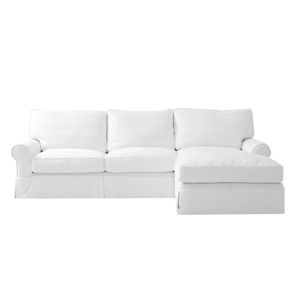 Slipcover Sofa White