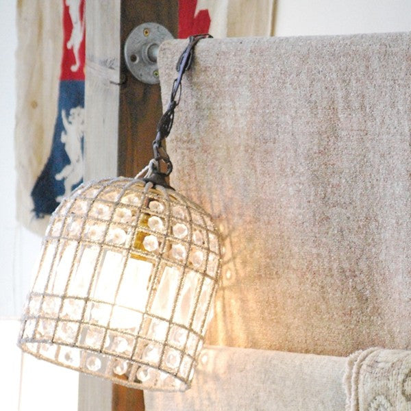 Birdcage Hanging Light - Back In Stock