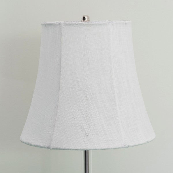 Linen Traditional Lampshade-white