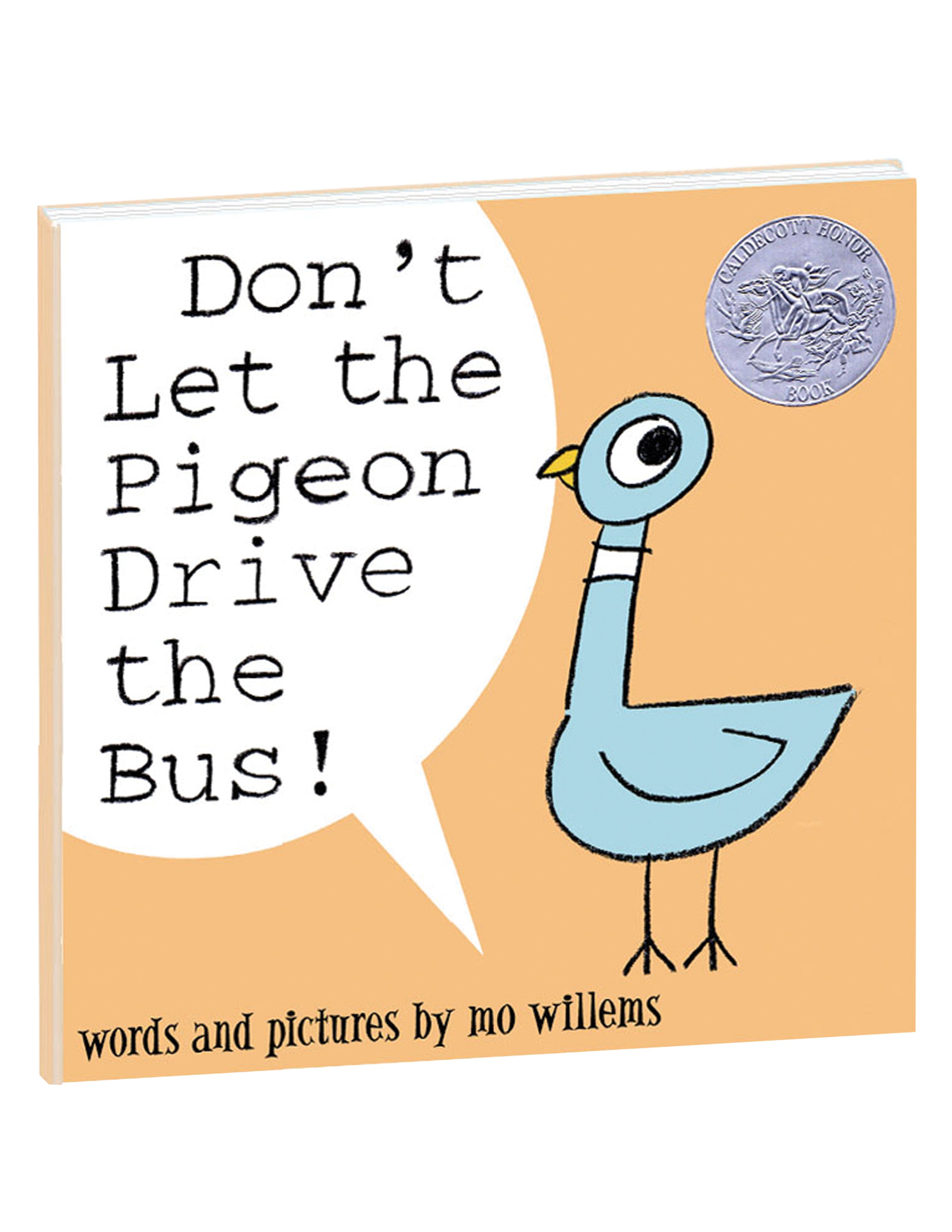 "Don't Let the Pigeon Drive the Bus!" Hardcover Book YOTTOY Productions
