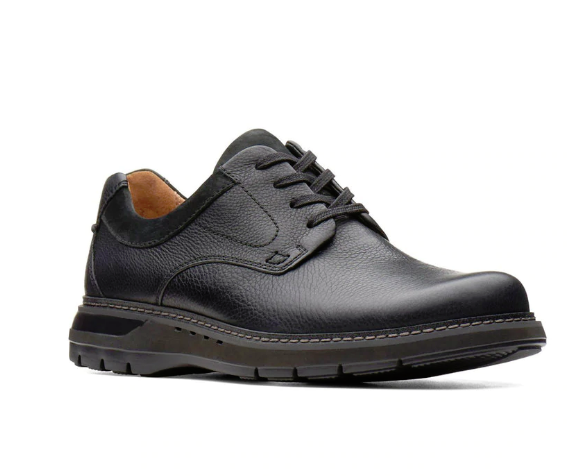 Clarks Un Ramble Lo - Black | When The 