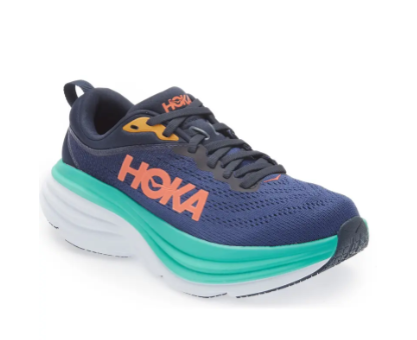 Hoka One One Bondi 8 - Outer Space/Bellwether Blue | When The Shoe Fits