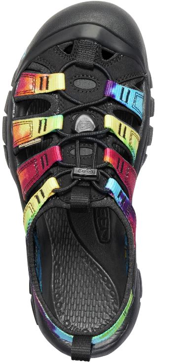 keen newport retro tie dye womens