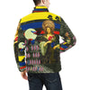 FLOWERS OF THE QUEEN Men's All Over Print Puffer Jacket