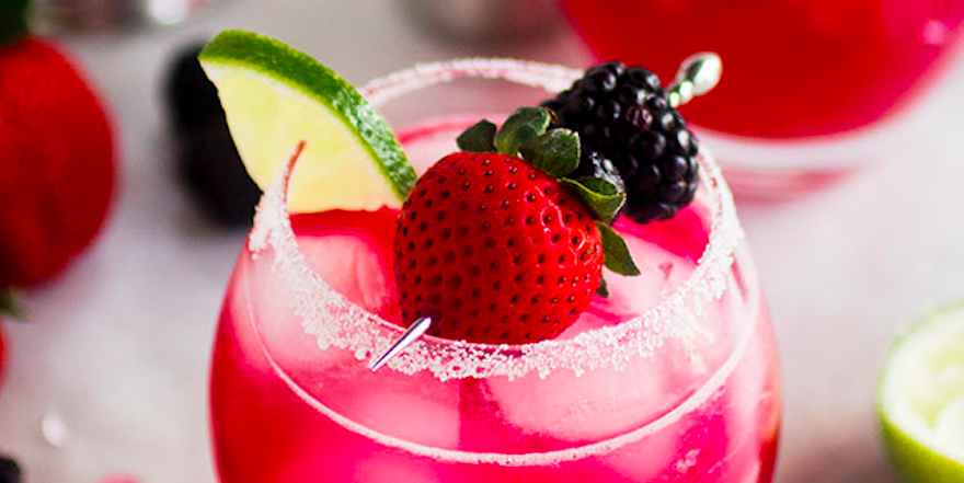 Triple Berry Margaritas
