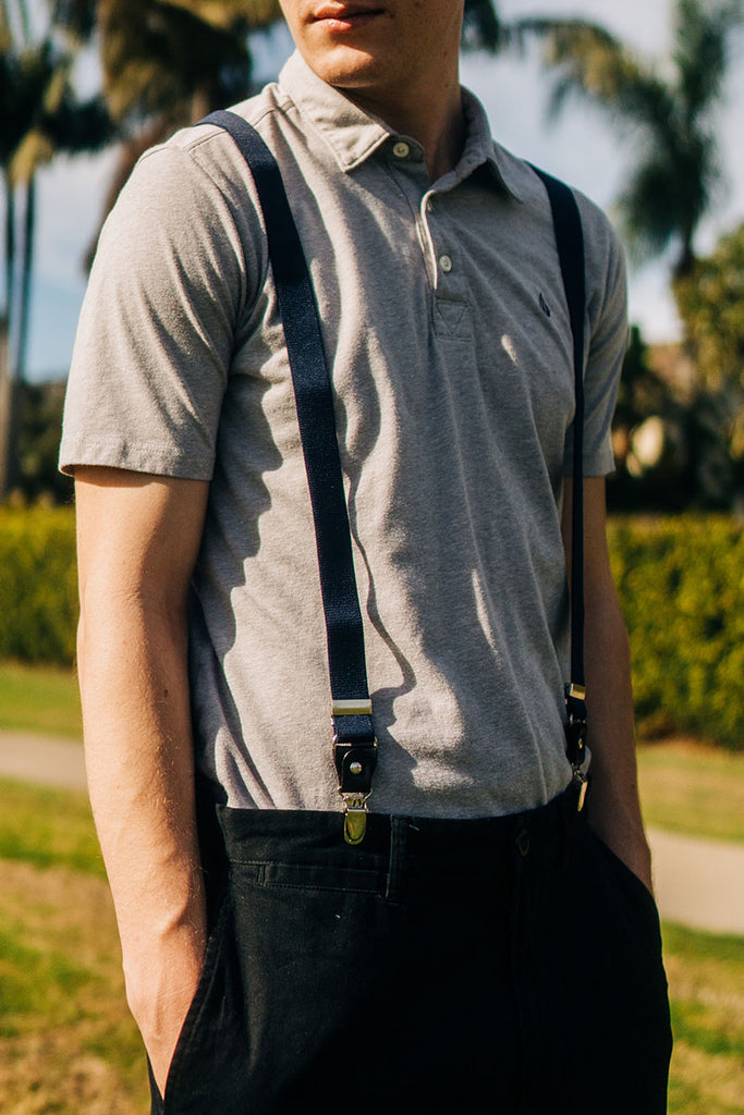 How To Pull Off Suspenders With Shorts 