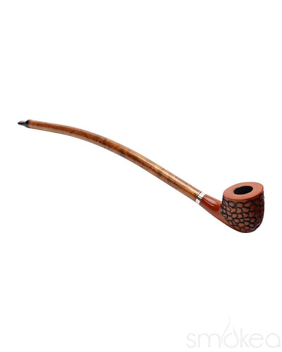 Shire Pipes Bent Ebony Cherry Wood Tobacco Pipe