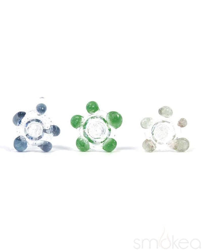 Glass Pipe Screens - Flower Style - Pack of 200 _ Buy One Get One