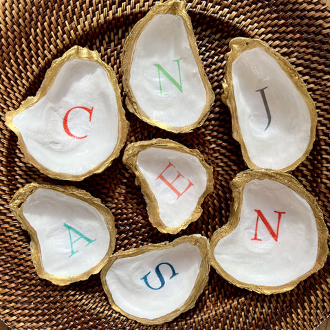 Monogram Initial Shells