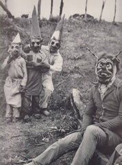 Halloween costumes in the old days were pure nightmare fuel.