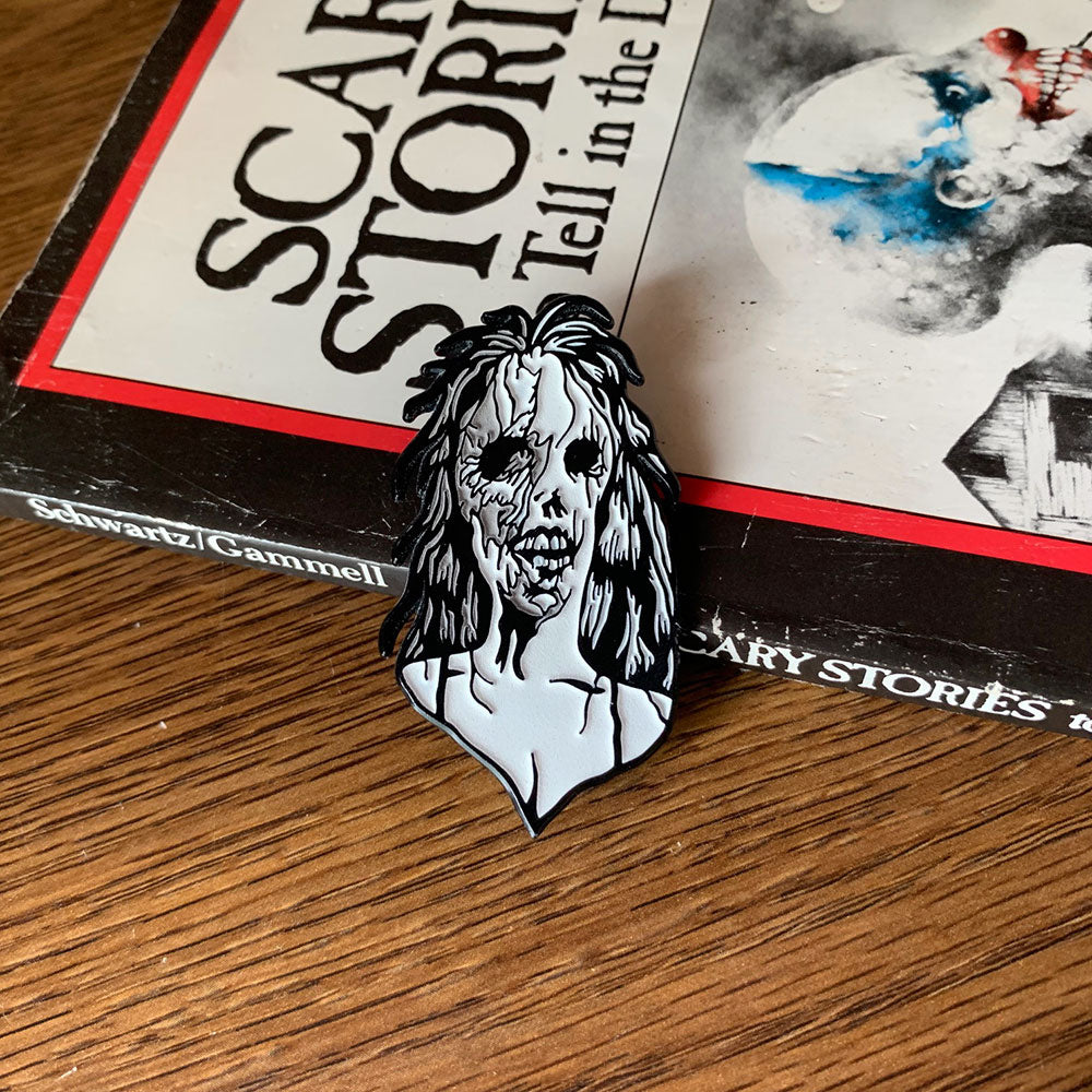 Scary Stories To Tell In The Dark Haunted House Enamel Pin Pixel