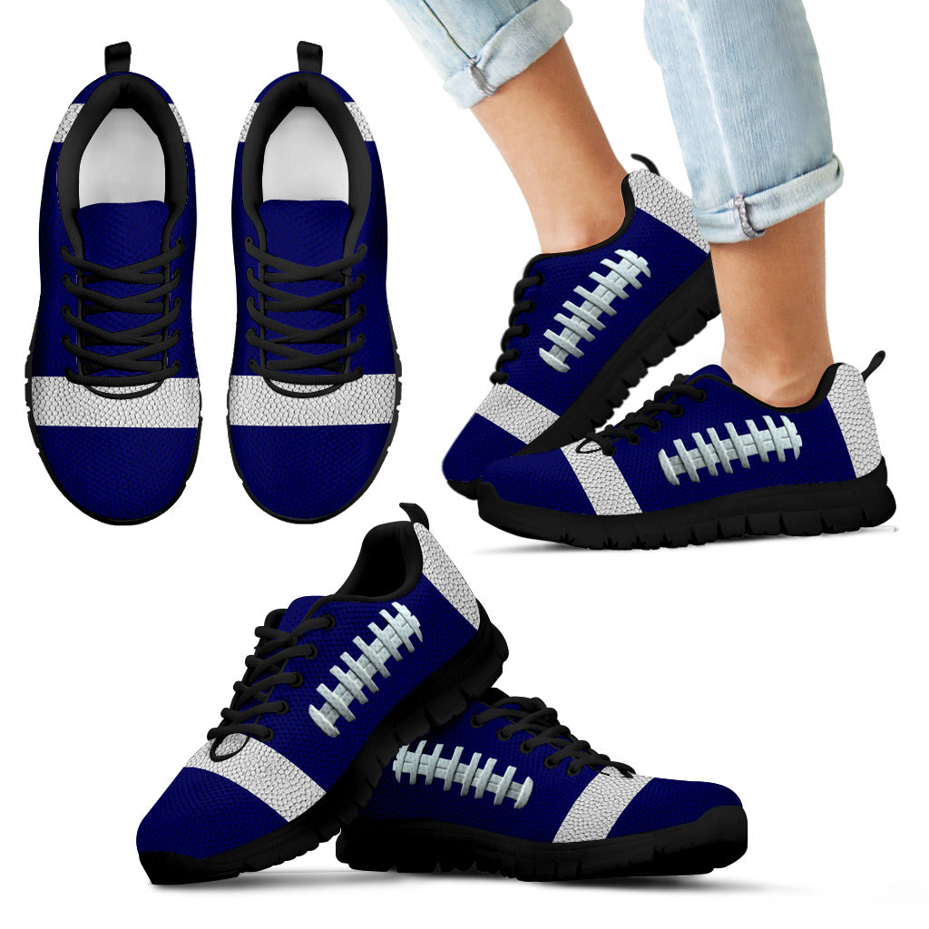 navy blue kids sneakers