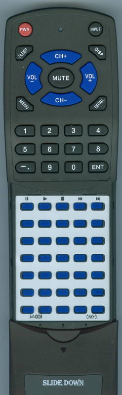 ONKYO 24140008 Replacement Remote Control