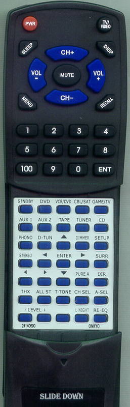 ONKYO PR-SC885 Replacement Remote Control