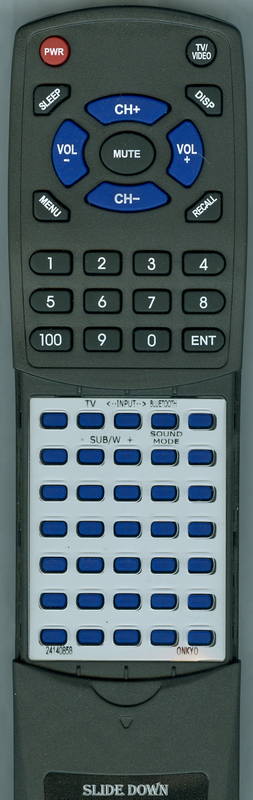 ONKYO 24140858 Replacement Remote Control
