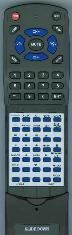 ONKYO 24140904 Replacement Remote Control