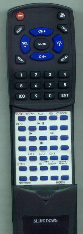 EMERSON 6493CD070E03 Replacement Remote Control