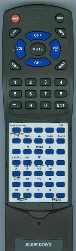 SAMSUNG 5003 series Replacement Remote Control