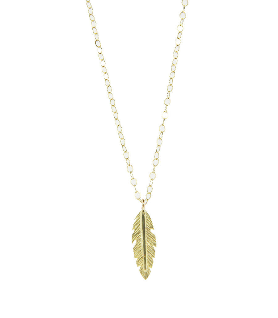 Feather Necklace, Small