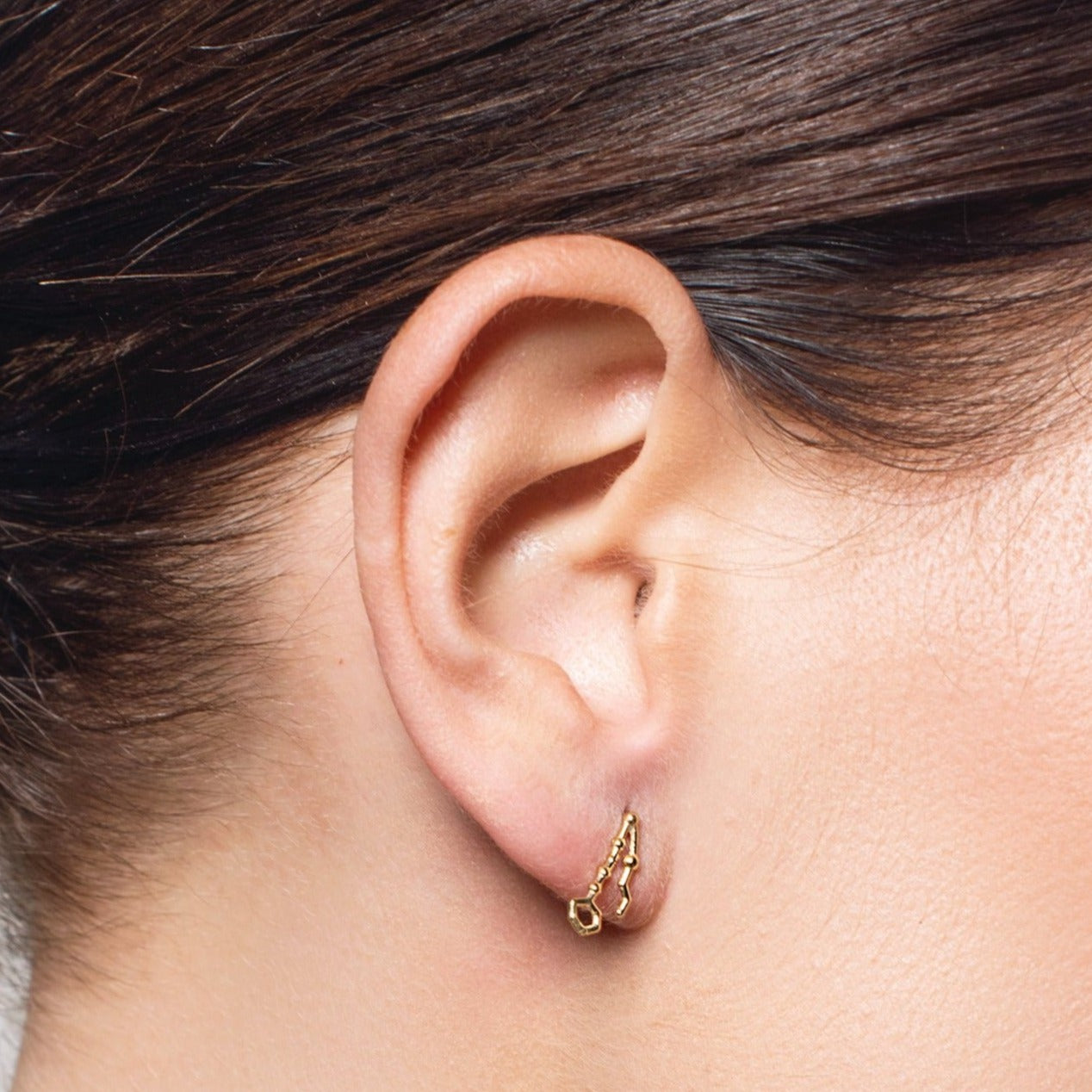 Pisces Gold Studs