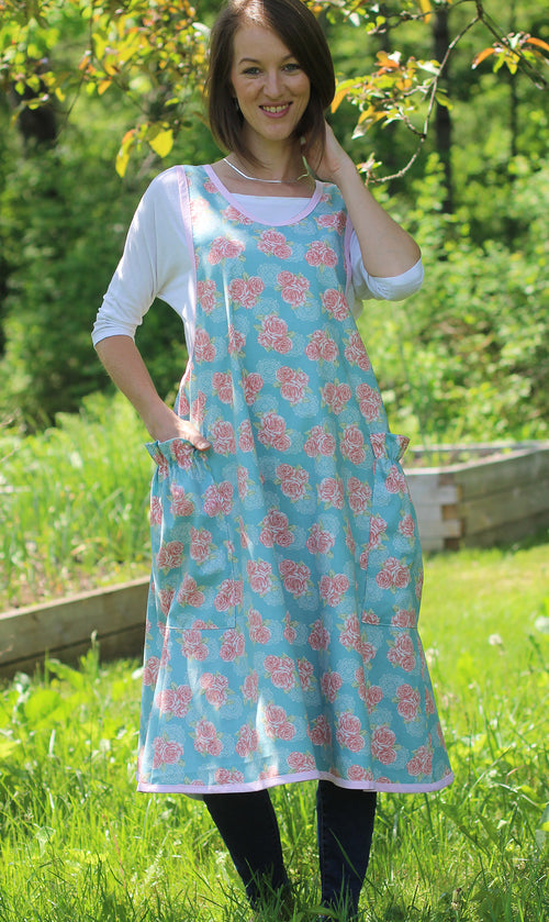 セール価格 herlipto Washed Cotton Apron rose sleepyhollowevents.com