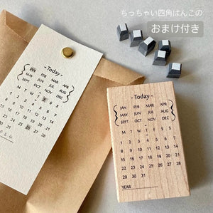 Hankodori はんこどり Vivi0005 - Calender + Bounus - The Stationery Selection