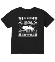 Merry Christmas Shitters Full Funny Ugly Sweater Christmas Vacation Toddler T-Shirt