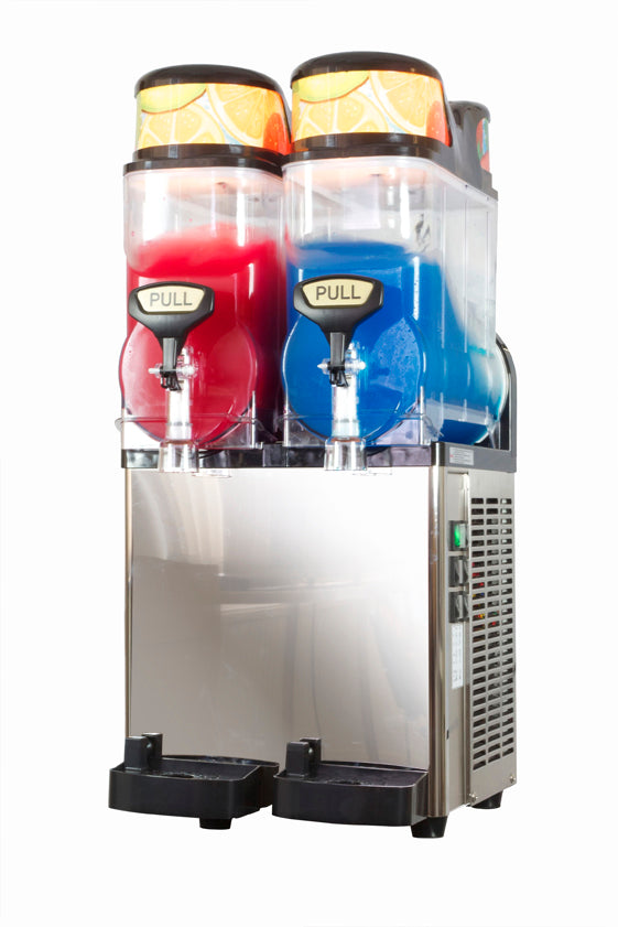 Blue Ice St12x2 Double Slush Machine Advantage Catering Equipment 4343