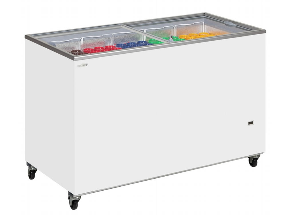 Tefcold Sc Range Sliding Flat Glass Lid Chest Freezer Advantage 