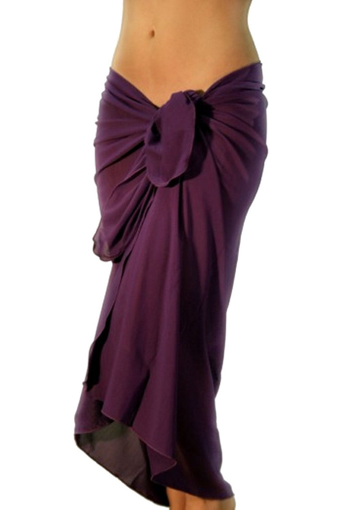 Tan Through Purple Swimsuit Coverups BW0660 | Lifestyles Direct