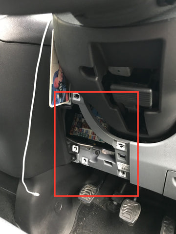 Transit Custom Footwell Installation Car Enhancements Uk