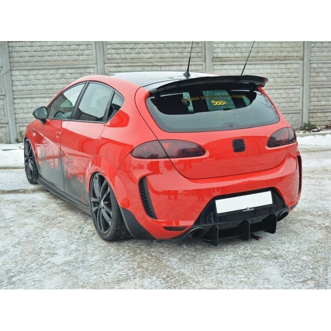 SIDE SKIRTS DIFFUSERS SEAT LEON MK2 MS DESIGN Gloss Black, Our Offer \ Seat  \ Leon \ Mk2 [2005-2009] Seat \ Leon \ Mk2