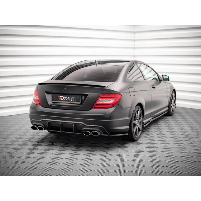 REAR SIDE SPLITTERS MERCEDES C COUPE AMG-LINE C204