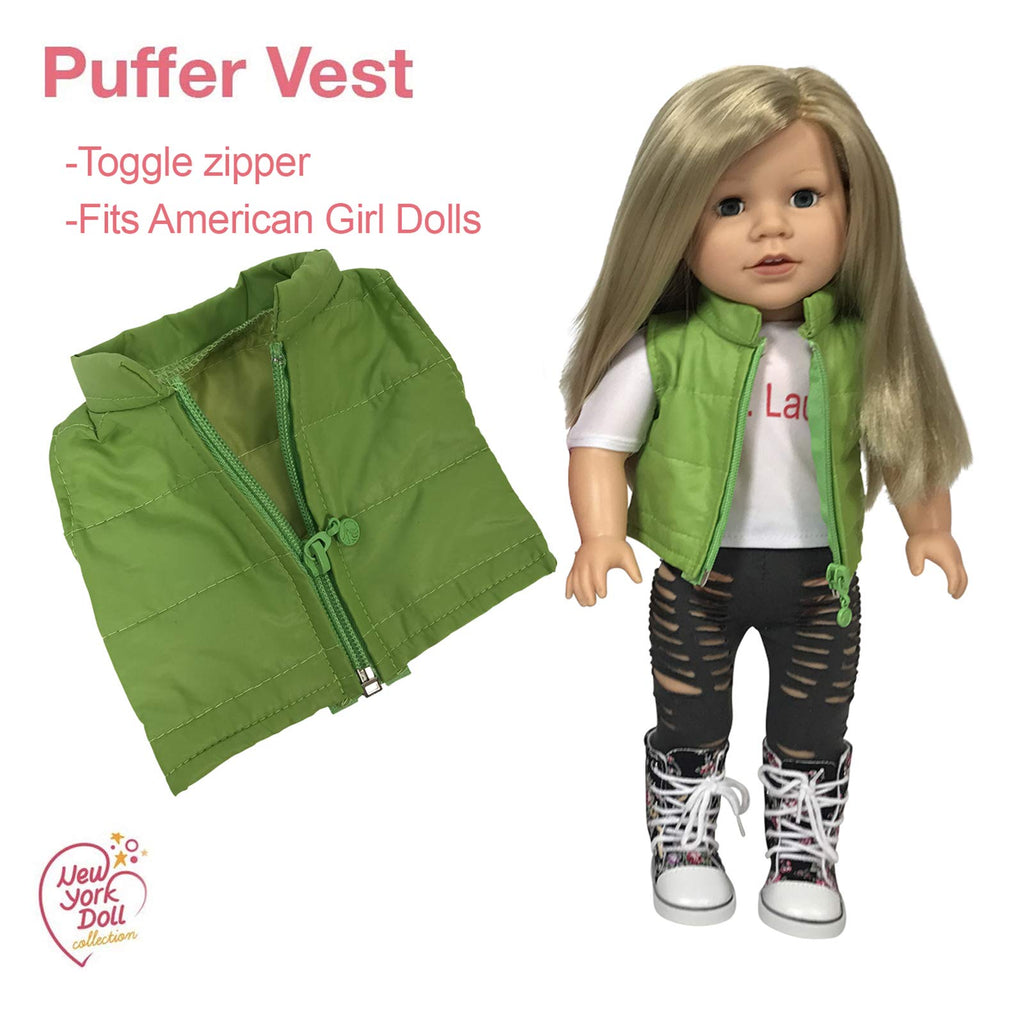 18 Doll Clothes For American Girl Doll Clothing 5 Doll Winter Coats The New York Doll