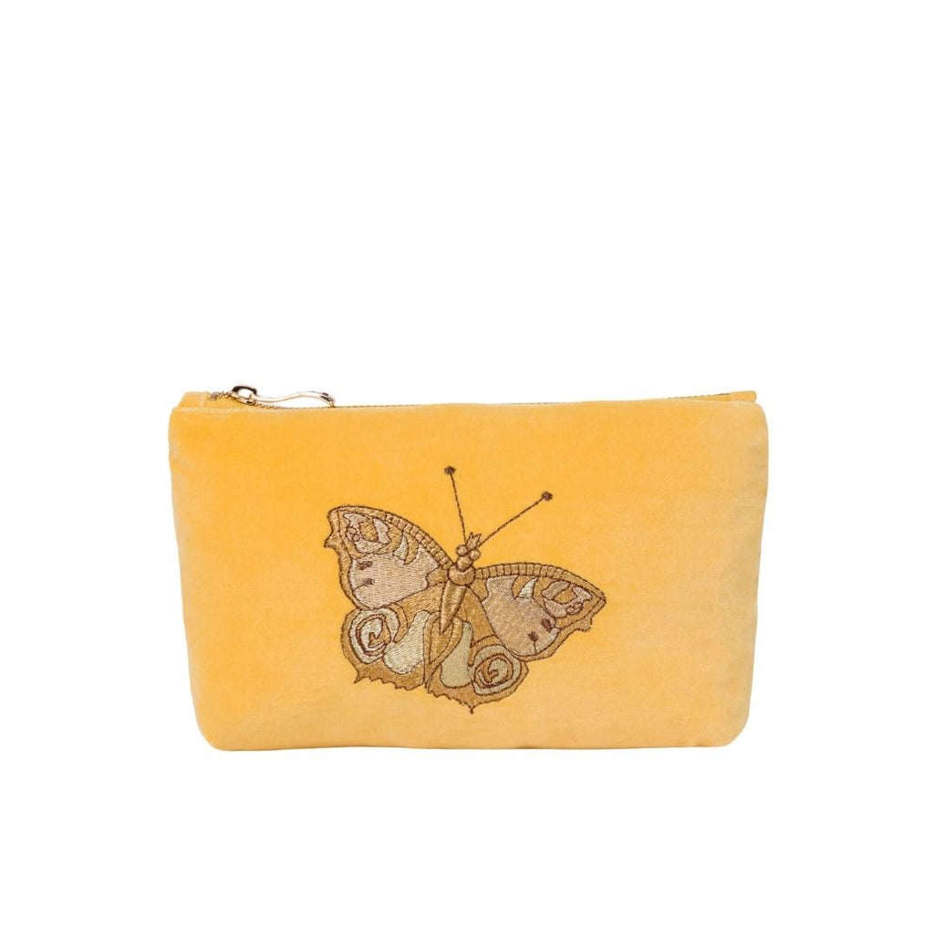 Elizabeth Scarlett Butterfly Mini Pouch - Yellow – Sand & Salt