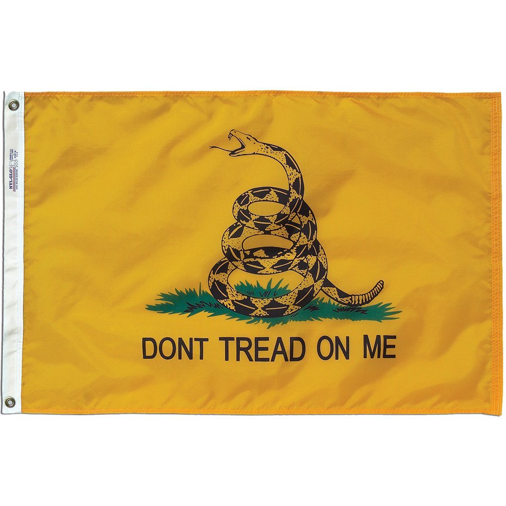 Gadsden Premium Nylon Flag Annin Co 3 Sizes Available Gadsden And Culpeper